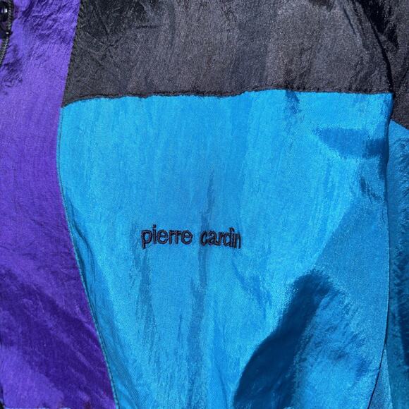 Pierre Cardin Men's Tracksuit Windbreaker Vintage 80s Size L - Picture 2 of 4